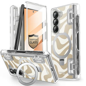 i-Blason Galaxy Z Fold 6 (2024) یJo[ ČRMILKi擾 یtBt X^ht CX[dΉ y[   d̍\ ϏՌ Y 킢 op[ CosmoV[