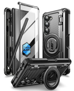 SUPCASE Galaxy Z Fold 6 2024 Sʕی MageSafeΉ ČRMILKi擾 یtBt X^h@\ CX[dΉ y[ ϏՌ ho ی P[X MagPro V[Y