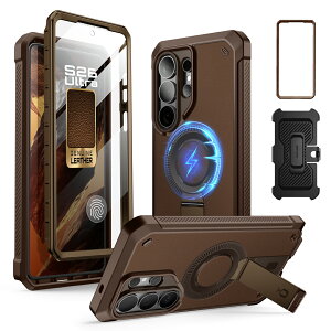 SUPCASE Galaxy S26 Ultra/ Galaxy S26Plus / Galaxy S26 �P�[�X 2026 ���c���� �������� �ϏՌ� �R�p�K�i�ی� �P�[�X�ƕی�t�B������̌^ �x���g�N���b�v�t�� ����~�� ���C�����X�[�d�Ή��@UB Pro Mag�V���[