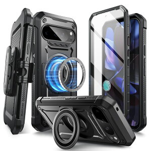 yϏՌzGooglePixel9/9Pro P[X 2024 Google Pixel 9 Pro XL Jo[ SUPCASE P[X CP[X MagSafeΉ ČRMILKi擾 Ռz Sʕی ʕیtBt X^h xgz_[@\ 