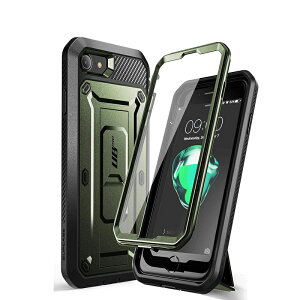 SUPCASE iPhone 16E 2025 iPhone SE(��3����) 2022/iPhone SE(��2����) /iPhone8 /iPhone7 �P�[�X 2020 �V�����J�o�[ �t���ی�t�B���� �ƍ������N���b�v�t�� �A�E�g�h�A �č��R���K�i�擾 �ϏՌ� �h�o ��d�ی� UBPr