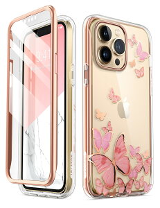 i-Blason iPhone 13 Mini/ iPhone13/ iPhone 13 Pro/ iPhone13 Pro MaxP[X 5.4/6.1/6.7C` 2021 Sʕی ϏՌ ČRMILKi擾 ʕیtB op[P[X̎Od\ ̌^ PC+TPU  
