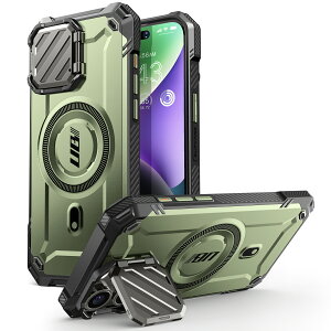 SUPCASE iPhone 17E/16E 2026 iPhone16/15/14/13 �P�[�X 6.1/6.7/6.3/6.9�C���` iPhone16Pro 16Pro Max iPhone15Pro/15pro max/14Pro Max/13 Pro Max �ی�P�[�X MagSafe�Ή� �J���������Y�ی� �X�^���h�@�\ �ČRMIL�K�i�擾 �l�p���� 