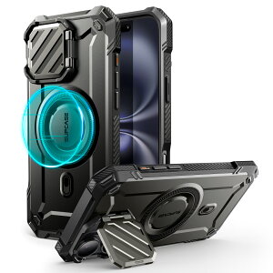 SUPCASE iPhone 17E/16E 2026 iPhone16/15/14/13 �P�[�X 6.1/6.7/6.3/6.9�C���` iPhone16Pro 16Pro Max iPhone15Pro/15pro max/14Pro Max/13 Pro Max �ی�P�[�X MagSafe�Ή� �J���������Y�ی� �X�^���h�@�\ �ČRMIL�K�i�擾 �l�p���� 