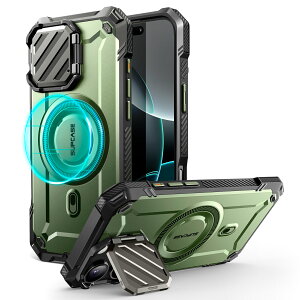 SUPCASE iPhone 16E 2025 iPhone16/15/14/13 �P�[�X 6.1/6.7/6.3/6.9�C���` iPhone16Pro 16Pro Max iPhone15Pro/15pro max/14Pro Max/13 Pro Max �ی�P�[�X MagSafe�Ή� �J���������Y�ی� �X�^���h�@�\ �ČRMIL�K�i�擾 �Ռ��z�� �l