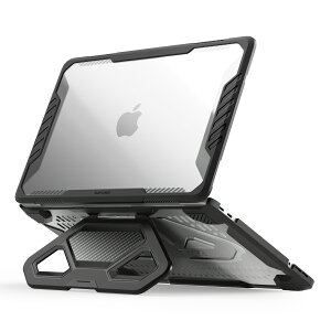 SUPCASE MacBook Neo 13�C���`�p 2026 A3404 (A18 Pro�`�b�v)�Ή� ���n�[�h�V�F���ی�J�o�[ MacBook Neo 13�C���`�p��p �J�o�[ �X�^���h�t�� �ϏՌ� 360 ° �S�ʕی� ���菝�h�~ �V�F���J�o�[ UBPro �V���[�Y