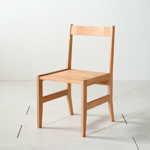 【送料無料/日本製】NO1チェア オーク材 無垢 ダイニングチェア おしゃれ 北欧 シンプルモダン ナチュラル 木製チェア 木製座面 国産 工場直売 完成品