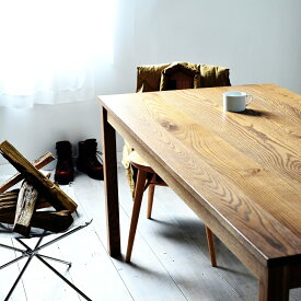 ダイニングテーブル オーク無垢材 送料無料 アンティークテイスト カリフォルニアスタイル サイズオーダー 天然木 木製 北欧 カフェテーブル 食卓テーブル デスク 150cm おしゃれ 国産 日本製 アメリカンオークテーブル