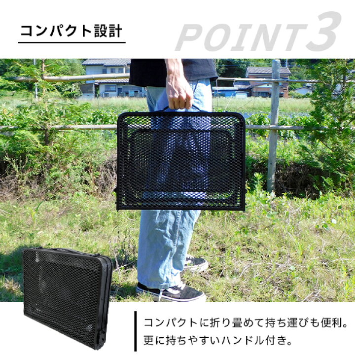 楽天市場】アウトドア キャンプ テーブル 折りたたみ 机 ラック ロー 