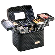 メイクボックス 鏡付き 大容量 持ち運び スキンケア収納 ラック 化粧品 コスメ 収納 コスメボックス コス…