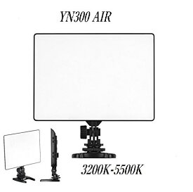 新商品！！【正規品 純正品 3ヶ月保証!!】超薄さ型 YN300Air AC電源アダプター使用可 YONGNUO製 LEDビデオライト LED Video Light SMDLED搭載 超薄 カメラ&ビデオカメラ用補助照明 補助カメラ 撮影用 照明LED 96チップLED