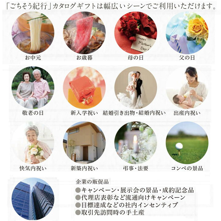 楽天市場】ごちそう紀行「ひろがり」 ＜ 記念品 中元 歳暮 景品 成約 