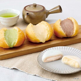 八天堂 くりーむパン＆くりーむ大福 8個詰合せ 送料無料 C018｜スイーツパン 大福 詰め合わせ 食べ比べ 和洋スイーツ ギフト 冷凍 お取り寄せ 内祝い お中元 お歳暮 プレゼント