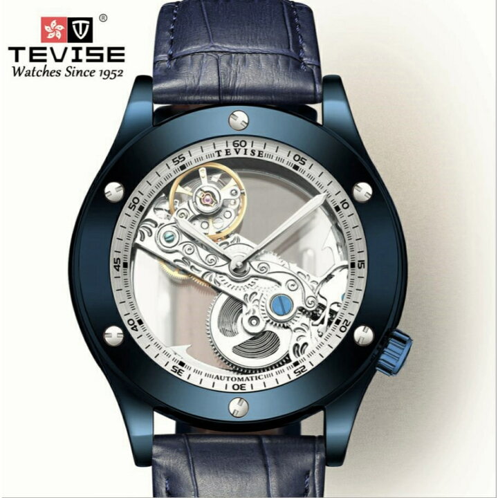 楽天市場 送料無料 Tevise 腕時計 スケルトン腕時計 自動巻 手巻 スチームパンク メンズ コレクション ギフト 贈り物に Occhio Graphic 楽天市場店