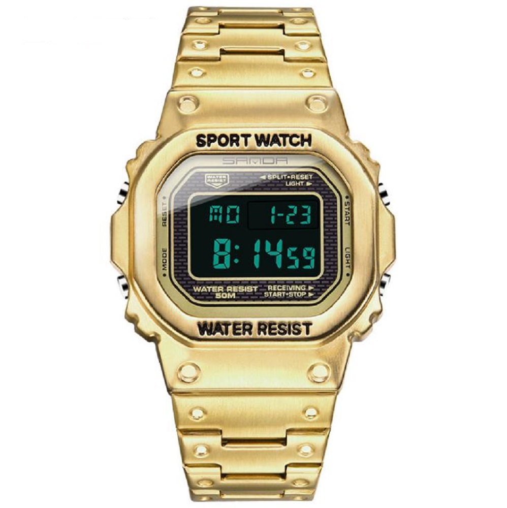 楽天市場】【送料無料】 SANDA390 腕時計 メンズ デジタル腕時計 