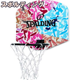 バスケットゴール 壁掛け室内モデル ボーラーカモ ピンク ブラウン ターコイズ 79-020J バスケ ミニ バスケゴール 家庭用 リング ボール付正規品