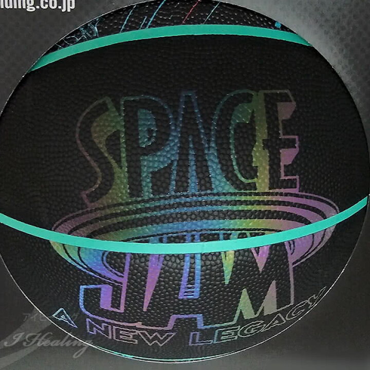 楽天市場 スポルディング 女性用 バスケットボール 6号 スペースジャム ア ニュー レガシー ブラック リフレクターロゴ バスケ 77 155z 合成皮革 Spalding 正規品 アイヒーリング