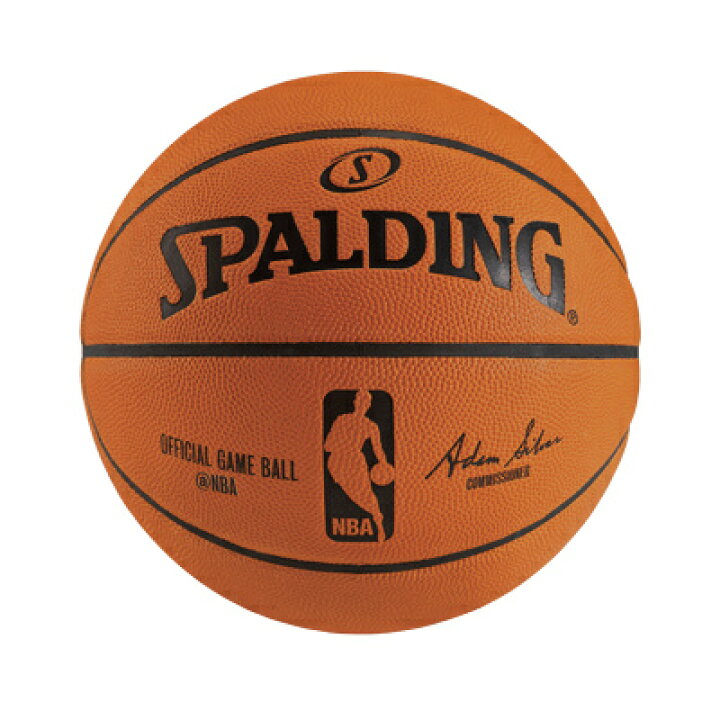楽天市場】NBA公式バスケットボール7号 SPALDINGオフィシャルNBAゲーム 