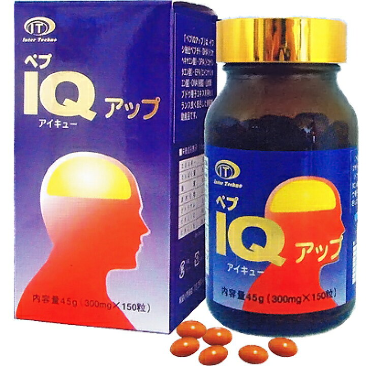 楽天市場】ペプIQアップ 150粒 インターテクノ【送料当社負担】 : アイ 