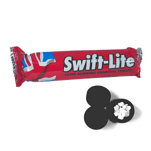 �`���R�[���^�u���b�g10���� �Z�[�W�����W���C���Z���X�p�O�b�Y Swift-Lite Long burning charcoal tablets