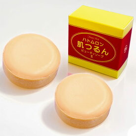 トミーリッチ ハトムロン肌つるん ビューティソープIII 石ケン ハトムギ配合 100g2個セット エコサート認証