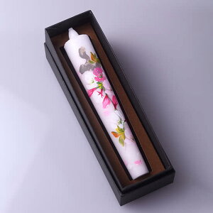 花ろうそく10丁(桜 さくら) 15cm 1本入【小池ろうそく店 越後花ろうそく】