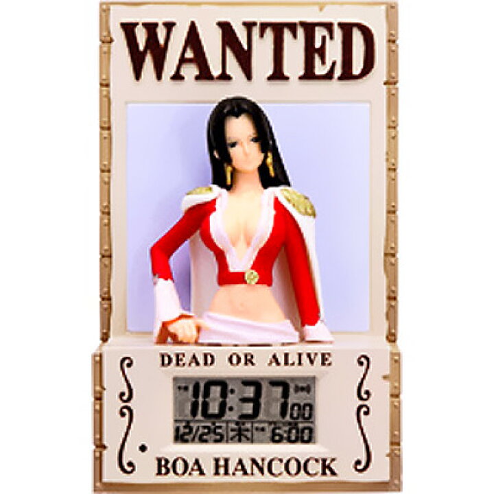 楽天市場】ボアハンコック目覚まし時計 ワンピース時計 ONE PIECE  