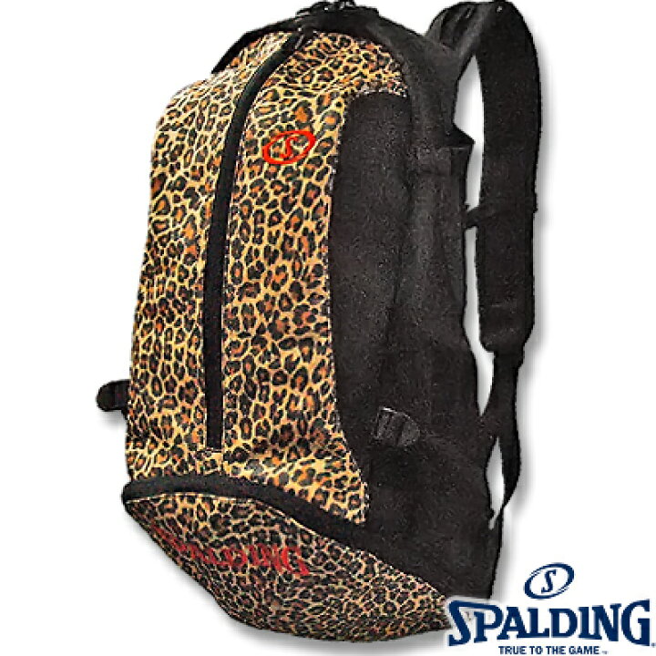 楽天市場】SPALDING ケイジャー レオパード柄 バスケットボールバッグ 