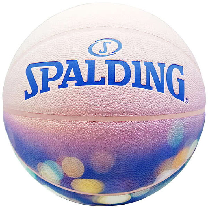 楽天市場 スポルディング バスケットボール 7号 ナイトフォール ピンク ネイビー 夕暮れ バスケ 76 790j 合成皮革 Spalding アイヒーリング