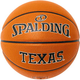 スポルディング バスケットボール 7号 テキサス ロングホーンズ オレンジ バスケ 77-535J 合成皮革 SPALDING 23SS 正規品