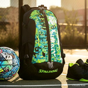 SPALDING スポルディングケイジャー ブリーズ ブラック×ライムグリーン 
