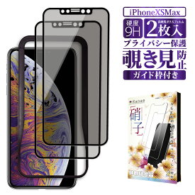 iPhoneXS Max ガラスフィルム 保護フィルム 覗き見防止 フィルム iPhone xs max アイフォン 液晶保護フィルム 画面フィルム 画面保護フィルム 叶kanae カナエ 強化ガラス