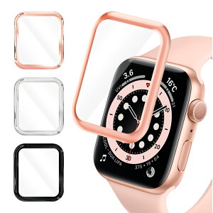 Apple Watch SE2 SE 4 5 6 40mm tB AppleWatch SE2 SE 4 5 6 44mm یtB apple watch KXtB AbvEHb` 3D Ȗ {AGCɎq ϏՌ dx  tیtB ʃtB 