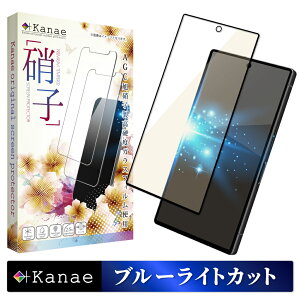 AQUOS R10 フィルム ブルーライトカット AQUOS R9 ガラスフィルム SH-51F 保護フィルム SH-51E 全面保護フィルム アクオスR10 全面 保護 液晶保護フィルム 画面フィルム 画面保護フィルム 叶kanae カナ