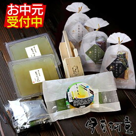 お中元 にも ギフト 湧水セット【ところてん、あんみつ、うまとろ、特製ミニ突き棒、タレ付】ところてん突き（つき）ところてんの原料は天草　お取り寄せ心太　ところてんセット　伊豆ところてん トコロテン 送料無料