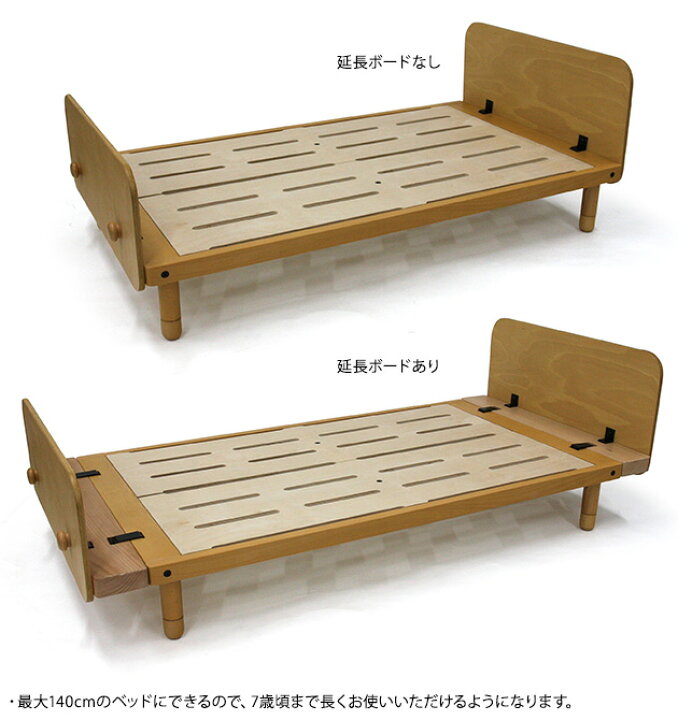楽天市場】HOPPL ホップル 延長ボード キッズベッド 延長ボード 専用  