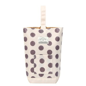 OCEAN&GROUND オーシャンアンドグラウンド シューズBAG DOT&STRIPES シューズバッグ 男の子 女の子 上履き入れ おしゃれ 幼稚園 小学校 【送料無料】