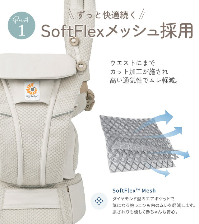楽天市場】【日本正規品2年保証】 Ergobaby OMNI Breeze オムニ 