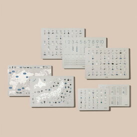 【土日祝も発送】 FORNE フォルネ 知育ポスター 7枚セット 知育玩具 小学生 おしゃれ お風呂 防水 ひらがな カタカナ 英語 ABC アルファベット 九九 掛け算 世界地図 日本地図 入学祝い