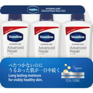 Vaseline ���@�Z���� �A�h�o���X���y�A �{�f�B���[�V���� 3�{�Z�b�g(500ml×3�{)