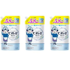 【送料無料】ビオレU ボディウォッシュ 詰替用 2000ml×3本　【やさしいフレッシュフローラルの香り【微香性】】Biore　2L×3本　つめかえ用【送料無料対象外地域：沖縄、島嶼部】