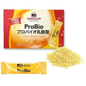 プロティック バイオ乳酸菌 3g×90包　GREAT AMERICAN NUTRITION Proticbio Granule【PP】