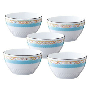 ノリタケ食器 【HUMMING BLUE】ハミングブルー 11cmボウル5個セット