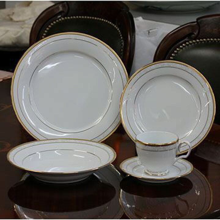 楽天市場】ノリタケ 食器 ハンプシャーゴールド20pcディナーセット 