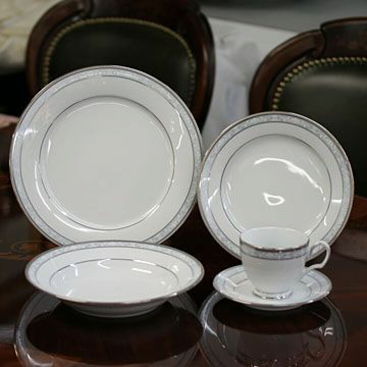楽天市場】ノリタケ 食器 ハンプシャープラチナ20pcディナーセット 