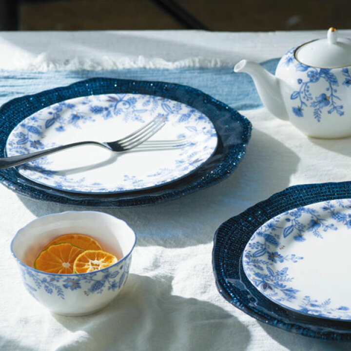 楽天市場】ノリタケ食器【BLUE SORRENTINO】ブルーソレンティーノ 色線 