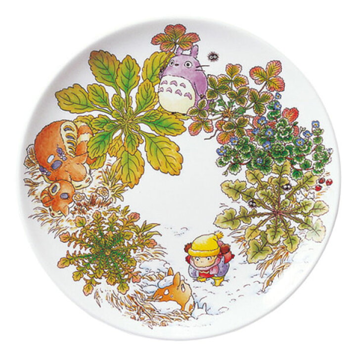 楽天市場】ノリタケ食器 皿 となりのトトロ 23cmプレート（おおいぬの 