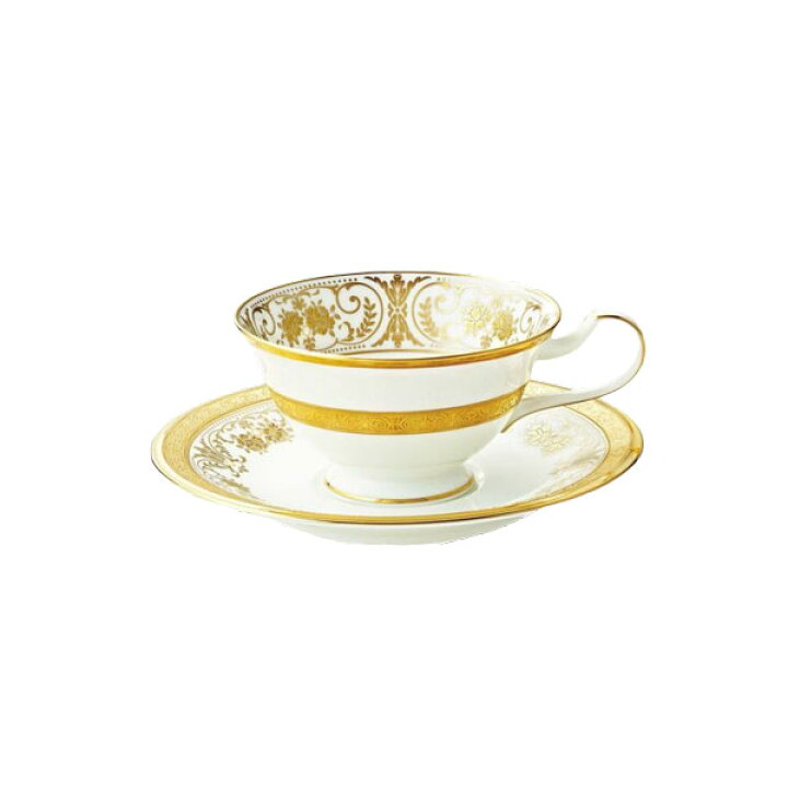 ノリタケボンチャイナ カップ＆ソーサー9客 白いコーヒーカップ 上品な 