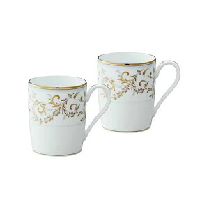 ノリタケ食器 【SOPHIRANCE】ソフィランス マグカップペアセット 大切な方への贈り物に。【電子レンジ対応・金銀装飾】【ギフト 贈答品】【新商品 正規販売店】