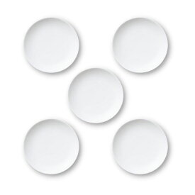 ノリタケ アークティック ホワイト 16.5cmクーププレート 5枚セット ￥4,950の品【お買い得セット】【SALE】【食洗機・電子レンジ対応】【Arctic White】